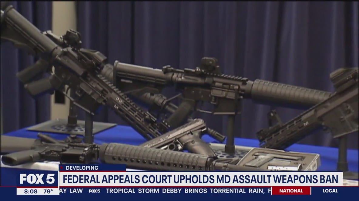 Maryland’s assault-style weapons ban upheld by federal appeals court